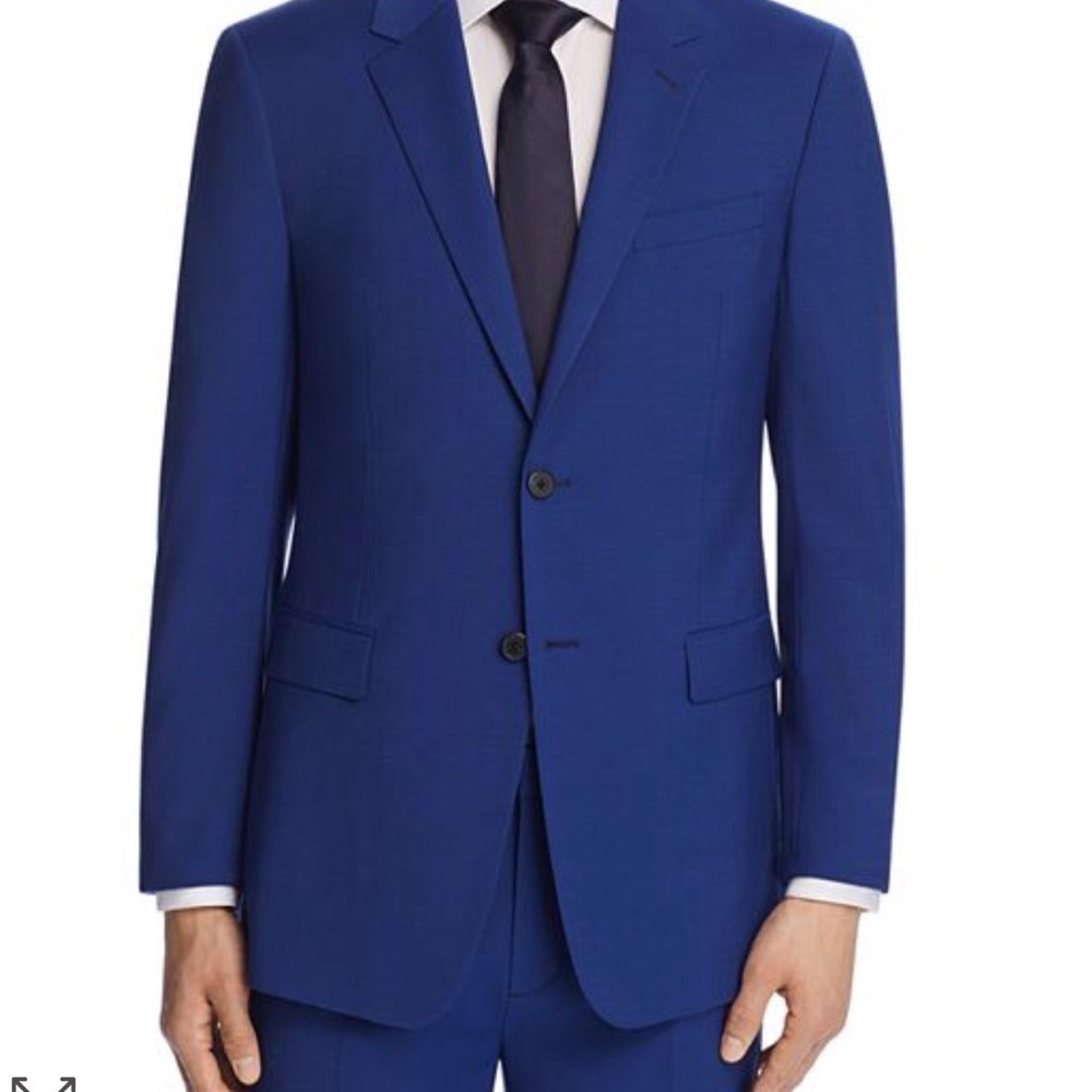 MENS THEORY ROYAL BLUE SUIT